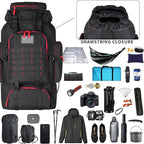 Hiking Backpack for Men 70L/100L Camping Backpack Military Rucksack Molle 3 - Image 4