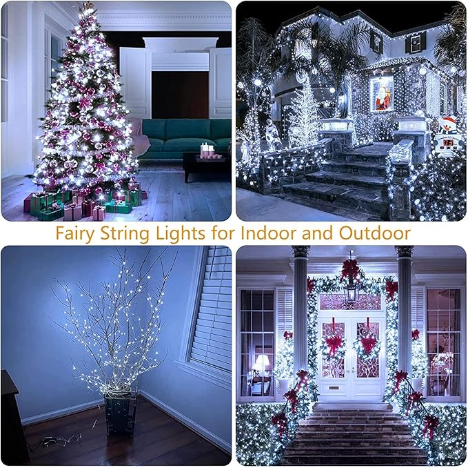 66Ft 200LED Fairy Lights Plug in - Image 7