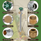 Watflow 12 Inch Anti-Siphon Frost Sillcock, ASME B16.34, Frost-Proof Outdoor - Image 2