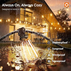 addlon 400FT Outdoor String Lights - Image 3