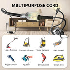 POWGRN 15 Ft 10AWG Black Outdoor Extension Cord Waterproof Heavy Duty 10 Gauge - Image 7