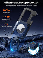 Air Tag Keychain with Carabiner, Heavy Duty Keychain Bottle Opener, Waterproof - Image 4