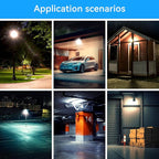 4Pack-100W LED Flood Light Outdoor, 11000lm LED Work Light - Image 7