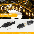 Brightever Outdoor String Lights 180FT, Patio Lights - Image 6