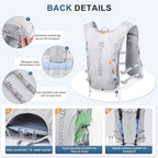 BECOJADDE Running Vest Hydration Backpack - Image 3