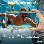 Mitywah Waterproof Case for iPhone Air, Military Grade Rugged Metal Case - Image 3