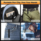 Mini Flashlight, Waterproof Pocket LED Purse Light - Image 3