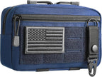 FRTKK Tactical Molle Admin Pouch Utility Laser Cut EDC Tool Pouch Bag by FRTKK