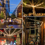 Mlambert 150Ft Outdoor String Lights, Connectable G40 Globe Patio Lights - Image 5