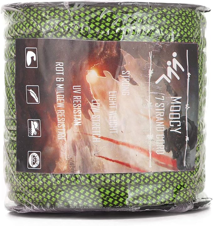 7 Strand Core 550lb Paracord Parachute Cord Lanyard Mil Spec Type III - 4mm 165 - Image 2