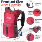 Shinylin 2 Pcs Kids Hydration Backpack - Image 2