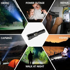 Flashlights High Lumens Rechargeable, 000LM LED Super Bright Flash Light - Image 8