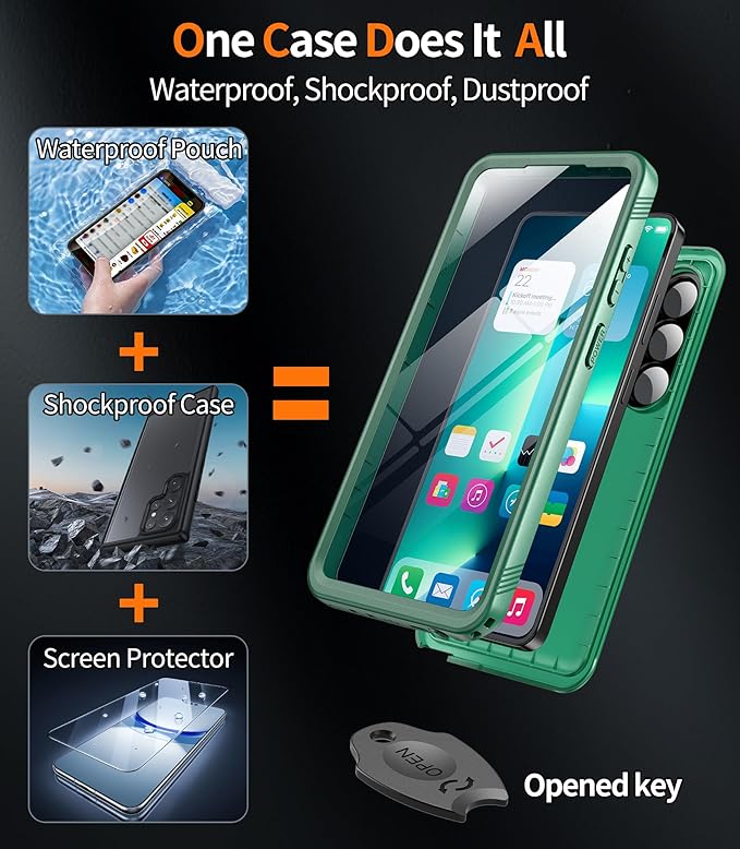 Cozycase Top Waterproof Case for Samsung Galaxy S26 Ultra - Image 3
