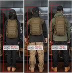 Mardingtop Small Tactical Backpack, Molle Hiking Backpack - Image 8