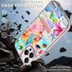 Case for iPhone 14 Pro, Coastal Beach Cover Coquette Collage Phone Case - Image 5