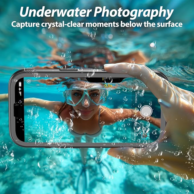 SPORTLINK for iPhone Air Case, IP68 Waterproof Military Protective Full Body - Image 9