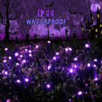 JMEXSUSS 200 LED 66ft Purple Christmas Lights, Connectable Purple String Lights - Image 5