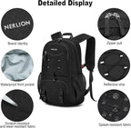 Nerlion Lightweight Foldable 35L Hiking Backpack Travel Backpack - Image 5