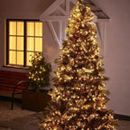 Dazzle Bright Warm White Christmas String Lights, 164ft 2000 LED Waterproof - Image 5
