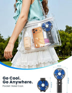 HandFan 5200mAh Portable Handheld Fan Rechargeable - Image 6