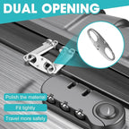 8 Pcs Anti-Theft Small Carabiner Clip, Double Opening Zipper Pull Replacement - Image 5