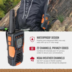 Cobra CXT10953PH-M Emergency Two-Way Radios, Waterproof Walkie Talkies - Image 3