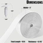 Vinyl Straps for Patio Chair Repair Kit 2'' Wide 10 Ft Long Replacement Straps - Image 2