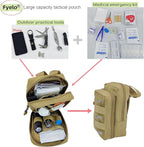 Tactical Pouch Water-Resistant Molle Multi Functional EDC Tool Compact Bag - Image 7