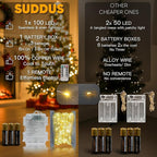 suddus Fairy Lights Battery Operated - Image 5