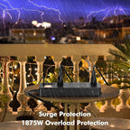 15FT Outdoor Waterproof Power Strip Surge Protector - Image 3