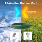BN-LINK 2-Pack 15Ft Outdoor Extension Cord - Image 5