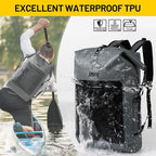 MIER Dry Bag Waterproof Backpack 30L Dry Sack Heavy Duty Roll-Top Closure - Image 2