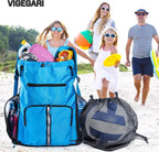 Large Beach Backpack Waterproof Sandproof - Image 7