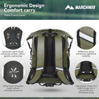 MARCHWAY Roll Top Waterproof Backpack, Floating Dry Bag 20L/30L/45L - Image 3