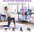 Mythinglogic Yoga Mat Storage Racks, Home Gym Storage Rack - Image 2