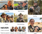 Hontry 8x42 Binoculars with IPX6 Waterproof Protection - Image 8