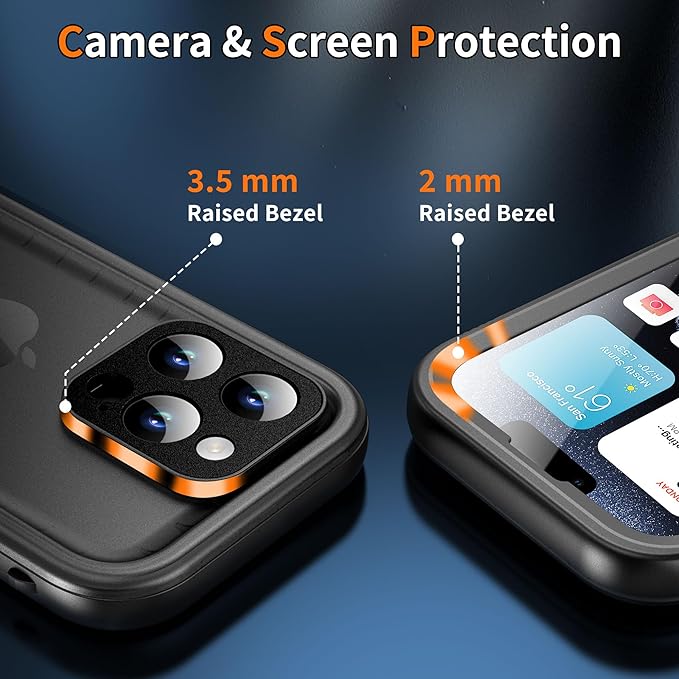 Cozycase Compatible with iPhone 14 Pro Waterproof Case - Image 5