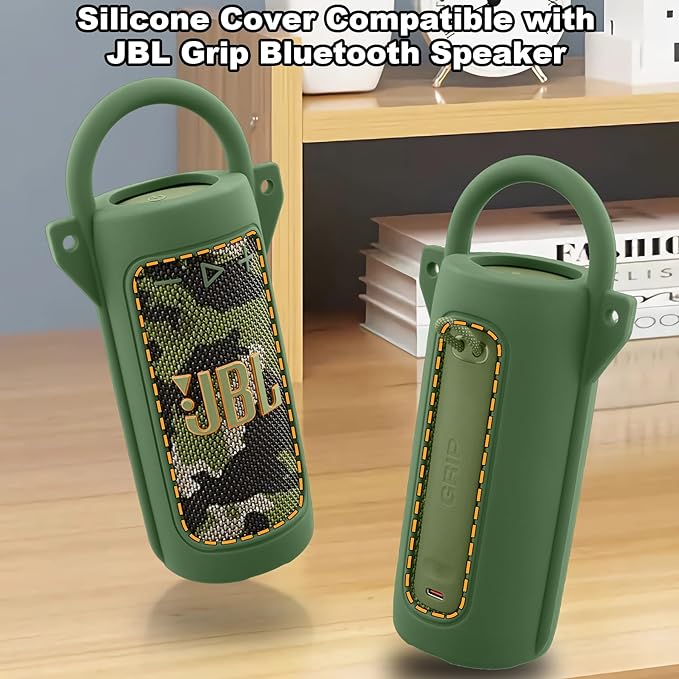 for JBL Grip Portable Waterproof Speaker Silicone Case, Portable Travel Soft - Image 3