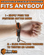 Atomic Bear Paracord Bracelet - Image 4