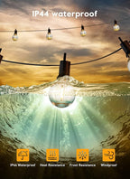 Brightown String Lights Outdoor 38Ft - Image 5