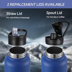 HASLE OUTFITTERS 40oz Stainless Steel Water Bottle, Vacuum Insulated Double - Image 4