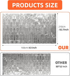 6 Pack Emergency Thermal Blankets - Image 2