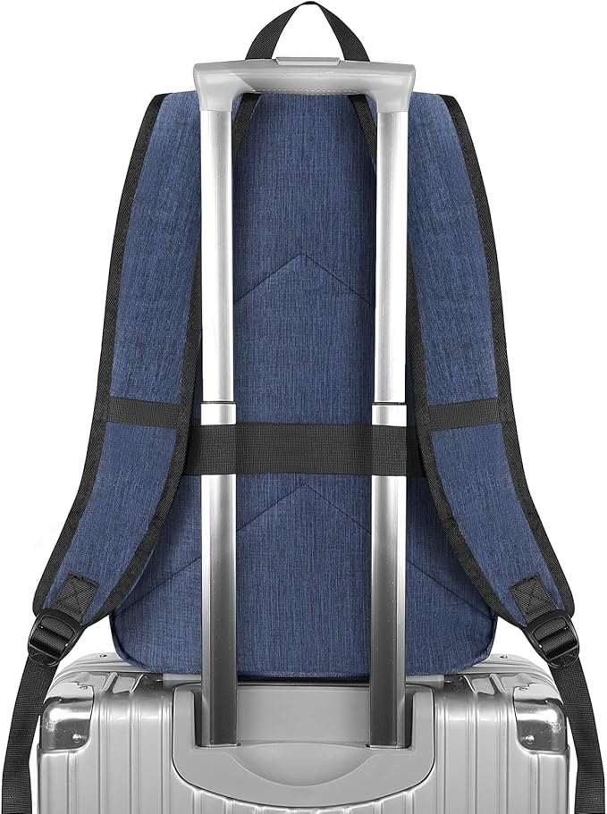 Mancro Laptop Backpack, 15.6 inch Business Backpack Anti Theft College School - Image 6