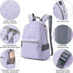G4Free 20L Lightweight Packable Backpack Travel Hiking Daypack Foldable Backpack - Image 4