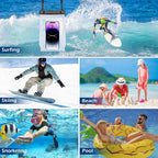 PEDVSTY Large Waterproof Phone Pouch, Cell Phone Dry Bag - Image 7