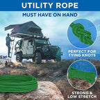 TECEUM Cotton Rope 3/16” – 100 FT – Strong All-Purpose Braided Rope – Natural - Image 6