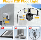Onforu 80W Dusk to Dawn Outdoor Lighting, Plug in LED Flood Lights, 8000LM - Image 2