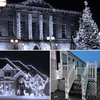 Solar String Lights Outdoor, 4 Pack Each 100 LED Solar Twinkle Lights - Image 5
