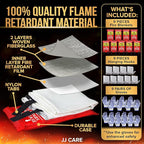 JJ CARE Fire Blanket – 9 Packs - Image 2