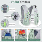 BECOJADDE Running Vest Hydration Backpack - Image 2